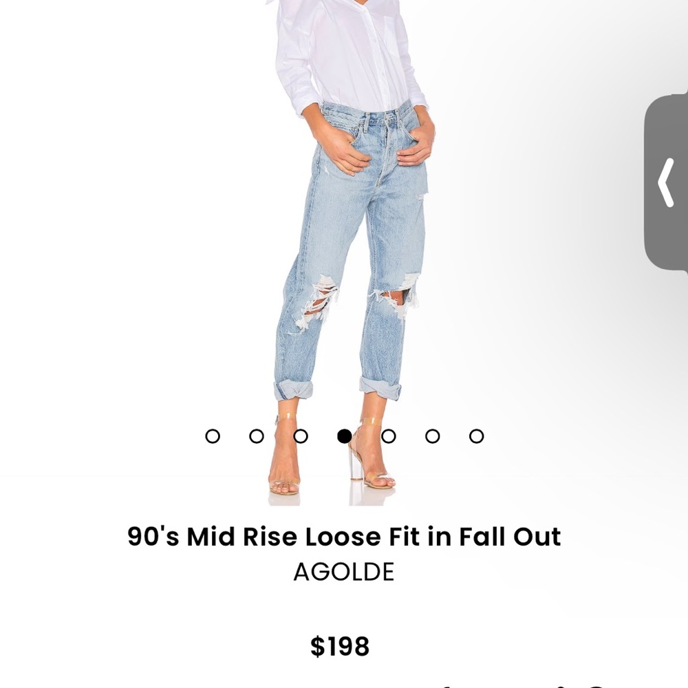 AGOLDE 90's Mid Rise Loose Fit Jeans